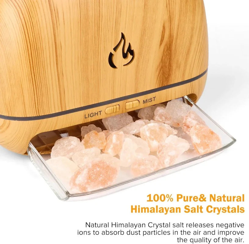 3-in-1 Himalayan Salt Rock Scent Diffuser